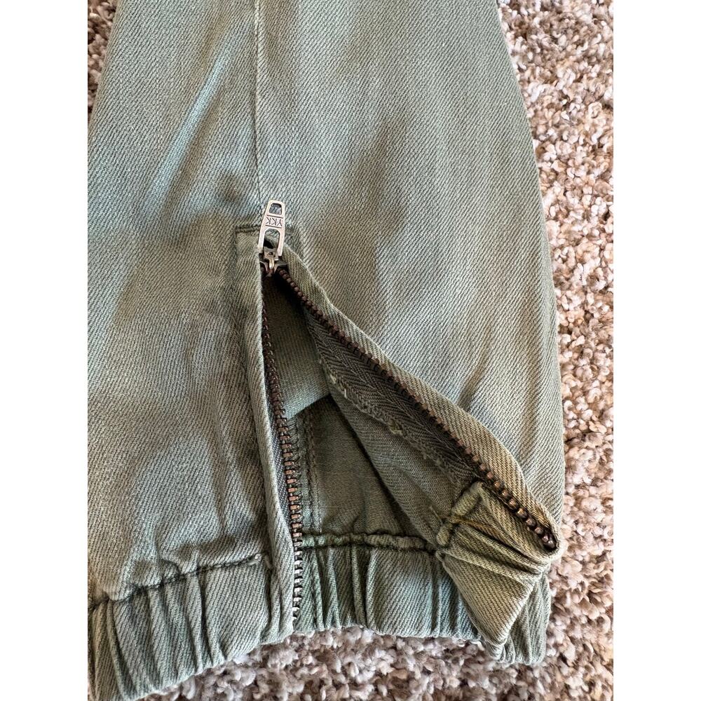 Joe’s Jeans Utility Jogger Pants Women’s 27 Sage Lyocell Blend Zip Ankle Cargo - Picture 11 of 14